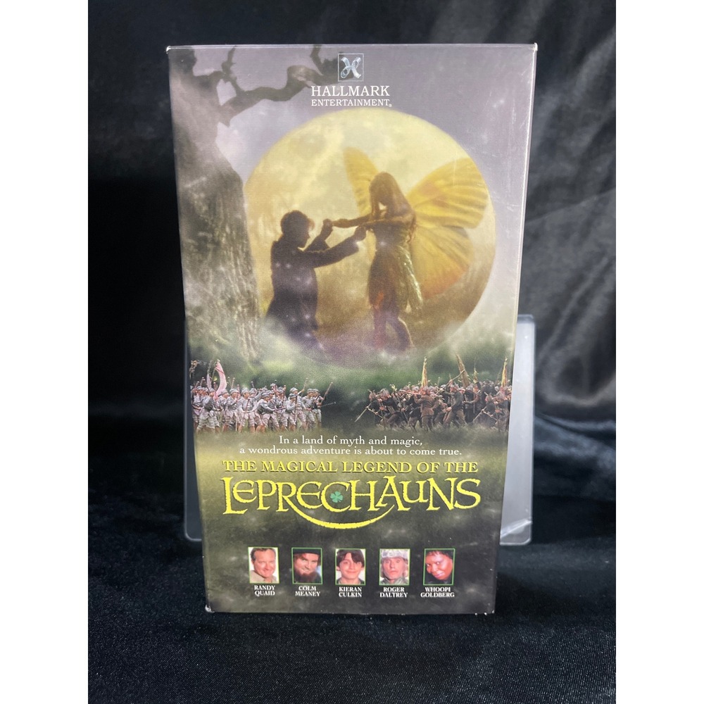 The‎ Magical Legend of the Leprechauns VHS Hallmark Randy Quaid Whoopi Goldberg